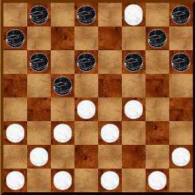 Jogo de damas- Jogadas básicas- draughts game, checkers game 