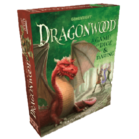 Dragonwood dados y juegos de cartas juego Gamewright Fantasía 