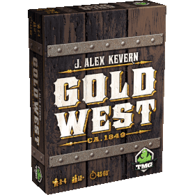 用你的瀏覽器玩線上版Gold West • Board Game Arena