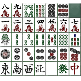 Jogando com os Amigos: MAHJONG Regras do Maajan, o estilo japonês