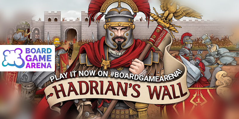 HADRIAN'S WALL: Another brick in it? - Board Game Arena