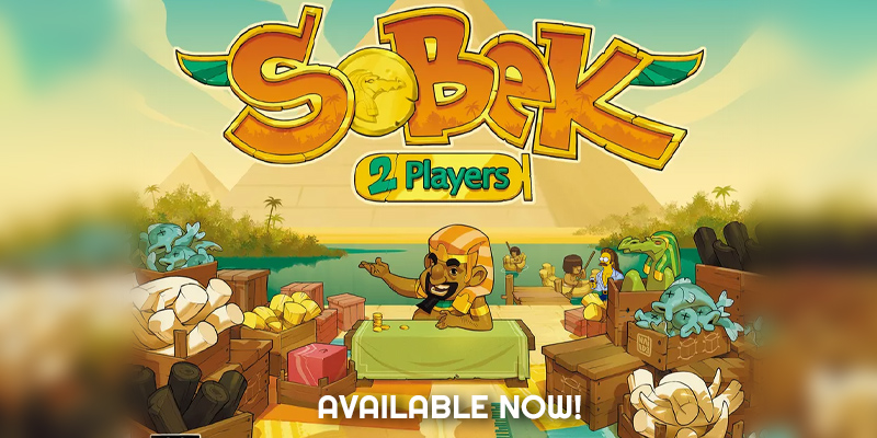 Sobek: 2 Players, Board Game