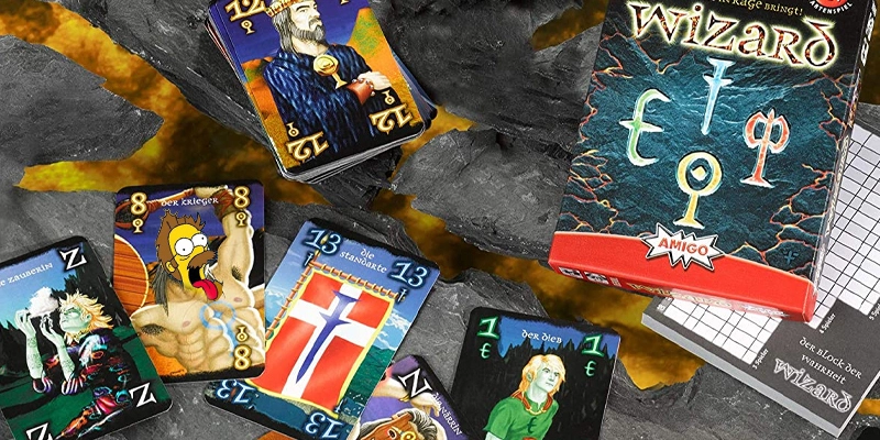Giochi Uniti - Wizard, Card Game, 3-6 Players, 10+ Years, Italian Giochi Uniti - Wizard, Card Game, 3-6 Players, 10+ Years, Italian