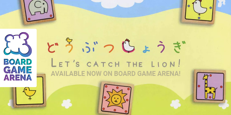 LET'S CATCH THE LION : Animals crossing! • Board Game Arena